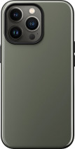 Чехол NOMAD накладка для Apple iPhone 13 Pro, поликарбонат, термопластичный полиуретан, поддержка MagSafe, зелёный (NM01050285)