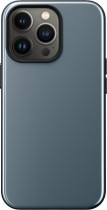 Чехол NOMAD накладка для Apple iPhone 13 Pro, поликарбонат, термопластичный полиуретан, поддержка MagSafe, синий (NM01046585)