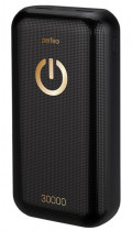 Внешний аккумулятор PERFEO 30000 мАч, выход: 2xUSB, USB Type-C, вход: microUSB, USB Type-C, Black (PF_B4300)