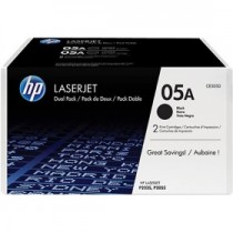 Тонер-картридж HP черный для LaserJet P2055/P2035/P2050 (2300стр.) двойная упаковка (CE505D)