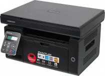 МФУ PANTUM лазерный, черно-белая печать, A4, планшетный сканер, ЖК панель, Wi-Fi (M6500W)