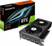 Видеокарта GIGABYTE GeForce RTX 3050, 6 Гб GDDR6, 96 бит (GV-N3050EAGLE OC-6GD)
