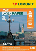 Бумага LOMOND Ultra DS Matt CLC A4/130г/м2/250л./белый матовое/матовое для лазерной печати (0300542)