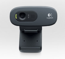 Веб камера LOGITECH 1280x720, USB 2.0, встроенный микрофон, крепление на мониторе, WebCam C270 HD (960-000636/960-001063/960-000999/960-000584)
