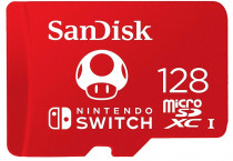 Карта памяти SANDISK microSD 64GB microSDXC Class 10 UHS-I A1 C10 V30 U3 for Nintendo Switch 100MB/s (SDSQXAO-064G-GN3ZN)