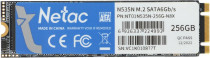 SSD накопитель NETAC 256 Гб, внутренний SSD, M.2, 2280, SATA-III, чтение: 560 Мб/сек, запись: 520 Мб/сек, TLC, N535N (NT01N535N-256G-N8X)
