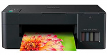 МФУ BROTHER струйный, цветная печать, A4, печать фотографий, планшетный сканер, DCPT220, стартовый тонер 7500/5000 страниц чб/цв (DCP-T220)