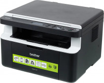 МФУ BROTHER лазерный, черно-белая печать, A4, планшетный сканер, ЖК панель, Wi-Fi, DCP-1612WR, стартовый картридж 1000 страниц (DCP1612WF1)