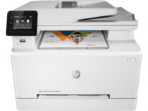 МФУ HP лазерный, цветная печать, A4, двусторонняя печать, планшетный сканер, ЖК панель, Ethernet, Wi-Fi, AirPrint, Color LaserJet Pro MFP M283fdw (7KW75A#B19)