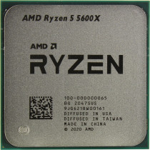 Процессор AMD Socket AM4, Ryzen 5 5600X, 6-ядерный, 3700 МГц, Turbo: 4600 МГц, Vermeer, Кэш L2 - 3 Мб, Кэш L3 - 32 Мб, 7 нм, 65 Вт, OEM (100-000000065)