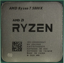 Процессор AMD Socket AM4, Ryzen 7 5800X, 8-ядерный, 3800 МГц, Turbo: 4700 МГц, Vermeer, Кэш L2 - 4 Мб, Кэш L3 - 32 Мб, 7 нм, 105 Вт, OEM (100-000000063)