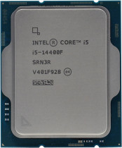 Процессор INTEL Socket 1700, Core i5-14400F, 10-ядерный, 2500 МГц, Turbo: 4700 МГц, Raptor Cove / Gracemont, 10 нм, 65 Вт, OEM (CM8071504821113/CM8071505093011)