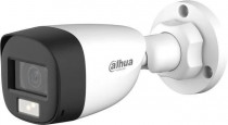 Видеокамера наблюдения DAHUA аналоговая, цилиндрическая, 2 Мп, 3.6 мм (DH-HAC-HFW1200CLP-IL-A-0360B-S6)