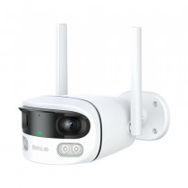 Видеокамера наблюдения BOTSLAB IP, цилиндрическая, 4 Мп, 4 мм, Wi-Fi, Outdoor Dual-lens Camera 360 (W302)