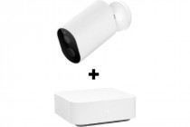 Видеокамера наблюдения IMILAB IP, цилиндрическая, 8 Мп, 2.8 мм, EC2 Wireless Home Security Camera+gateway (CMSXJ11A+)