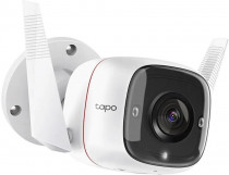 Видеокамера наблюдения TP-LINK IP, цилиндрическая, 3 Мп, 3.89 мм, Wi-Fi (Tapo TC65)