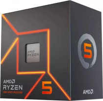 Процессор AMD Socket AM5, Ryzen 5 7500F, 6-ядерный, 3700 МГц, Turbo: 5000 МГц, Raphael, Кэш L2 - 6 Мб, L3 - 32 Мб, 5 нм, 65 Вт, BOX (100-000000597CBX/100-100000597CBX)