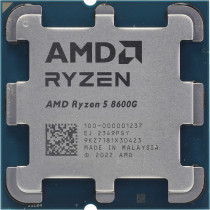 Процессор AMD Socket AM5, Ryzen 5 8600G, 6-ядерный, 4300 МГц, Turbo: 5000 МГц, Phoenix, Кэш L2 - 6 Мб, L3 - 16 Мб, Radeon 760M, 4 нм, 65 Вт, OEM (100-000001237)