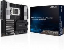 Материнская плата ASUS Socket TR5, AMD WRX90, 8x DDR5, 4xSATA-III (6 Гб/с), 2x10 Gigabit Ethernet, SSI EEB (PRO WS WRX90E-SAGE SE)