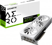 Видеокарта GIGABYTE GeForce RTX 4070 Ti Super, 16 Гб GDDR6X, 256 бит (GV-N407TSAERO OC-16GD)