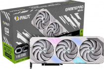 Видеокарта PALIT GeForce RTX 4070 Ti Super, 16 Гб GDDR6X, 256 бит, GAMINGPRO WHITE OC (NED47TST19T2-1043W)