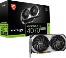 Видеокарта MSI GeForce RTX 4070 Ti, 16 Гб GDDR6X, 256 бит (RTX 4070 Ti SUPER 16G VENTUS 2X)