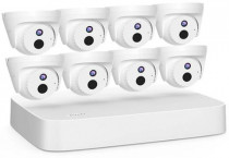 Комплект видеонаблюдения TENDA 8 камер, 1 регистратор, IP-8CH, INDOOR (K8P-4CR)