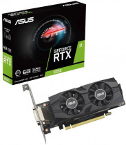 Видеокарта ASUS GeForce RTX 3050, 6 Гб GDDR6, 96 бит, OC, low profile (RTX3050-O6G-LP-BRK)