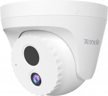 Видеокамера наблюдения TENDA Купольная IP-, 2560x1440, 25 кадр./сек, CMOS, 4Мп, PoE, ночная съемка, датчик движения (IC7-PRS)