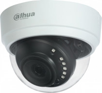 Видеокамера наблюдения DAHUA аналоговая, купольная, 2 Мп, 2.8 мм (DH-HAC-D1A21P-0280B)