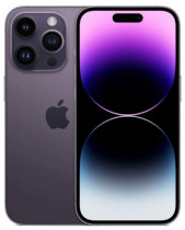 Смартфон APPLE IPhone 14 Pro Max Deep Purple 1TB цвет:темно-фиолетовый с сим слотом IPhone 14 Pro Max Deep Purple 1TB with Sim tray (MQC53ZD/A)