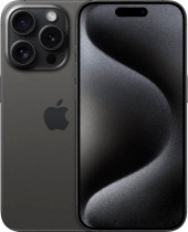 Смартфон APPLE IPhone 15 Pro Black Titanium 1TB цвет:черный титановый с 2-я сим слотами (MTQH3ZA/A)
