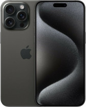 Смартфон APPLE IPhone 15 Pro Max Black Titanium 1TB цвет:черный титановый с 2-я сим слотами (MU2X3ZA/A)