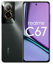 Смартфон REALME RMX3890 (C67) 6+128 ГБ ЦВЕТ: ЧЕРНЫЙ КАМЕНЬ BLACK (C67_RMX3890_Black 6+128)