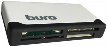 Картридер внешний BURO USB2.0 белый (BU-CR-2102)