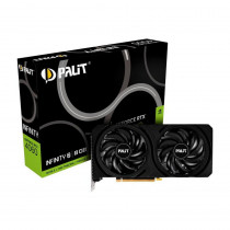 Видеокарта PALIT GeForce RTX 4060, 8 Гб GDDR6, 128 бит, INFINITY 2 (NE64060019P1-1070L)
