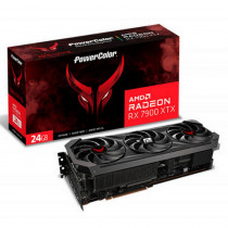 Видеокарта POWERCOLOR Radeon RX 7900 XTX, 24 Гб GDDR6, 384 бит, Red Devil (RX7900XTX 24G-E/OC)