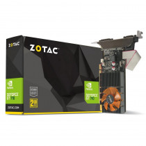 Видеокарта ZOTAC GeForce GT 710, 2 Гб DDR3, 64 бит, Lite Pack (ZT-71310-10L)