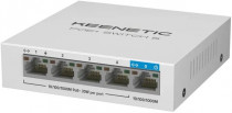 Коммутатор KEENETIC PoE PoE+ Switch 5 (KN-4610)