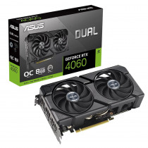 Видеокарта ASUS GeForce RTX 4060, 8 Гб GDDR6, 128 бит (DUAL-RTX4060-O8G-EVO)