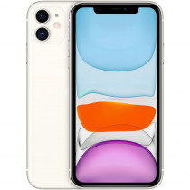 Смартфон APPLE A2221 iPhone 11 128Gb 4Gb белый 3G 4G 2Sim 6.1