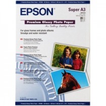 Бумага EPSON Premium Glossy Photo Paper A3+ (20 page (C13S041316)