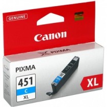 Картридж CANON CLI-451XLC голубой для PIXMA iP7240/MG6340/MG5440 (6473B001)