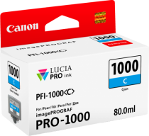 Картридж CANON PFI-1000 C Cyan (0547C001)