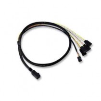 Кабель LSI MINI-SAS HD SFF8643-SATASB-1M 00411 (L5-00221-00)