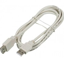 Удлинитель NINGBO USB A(m) - USB A(f) 1.8м (USB2.0-AM-AF-BR)
