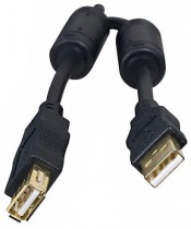 Удлинитель 5BITES USB 2.0 A (M) - A (F), 1.8м (UC5011-018C)