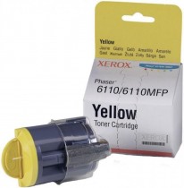 Картридж XEROX Phaser 6110 Yellow Toner Cartridge (1000 pages) (106R01204)