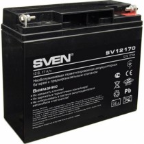 Аккумуляторная батарея SVEN ёмкость 17 Ач, напряжение 12 В, SV12170 (SV-0222017)
