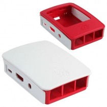 Корпус RASPBERRY PI 3 Model B Official Case BULK, Red/White, для 3 Model B (Raspberry Pi 3 B Case Red (909-8132))